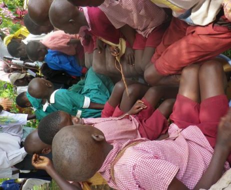 Children Soak Feet